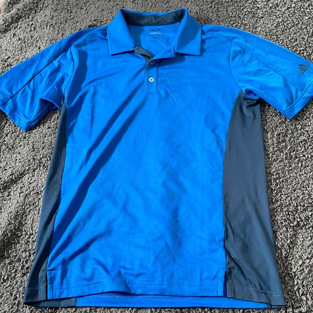 Men’s Adidas dri fit polo
